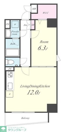 メディオ リオ 市川の物件間取画像